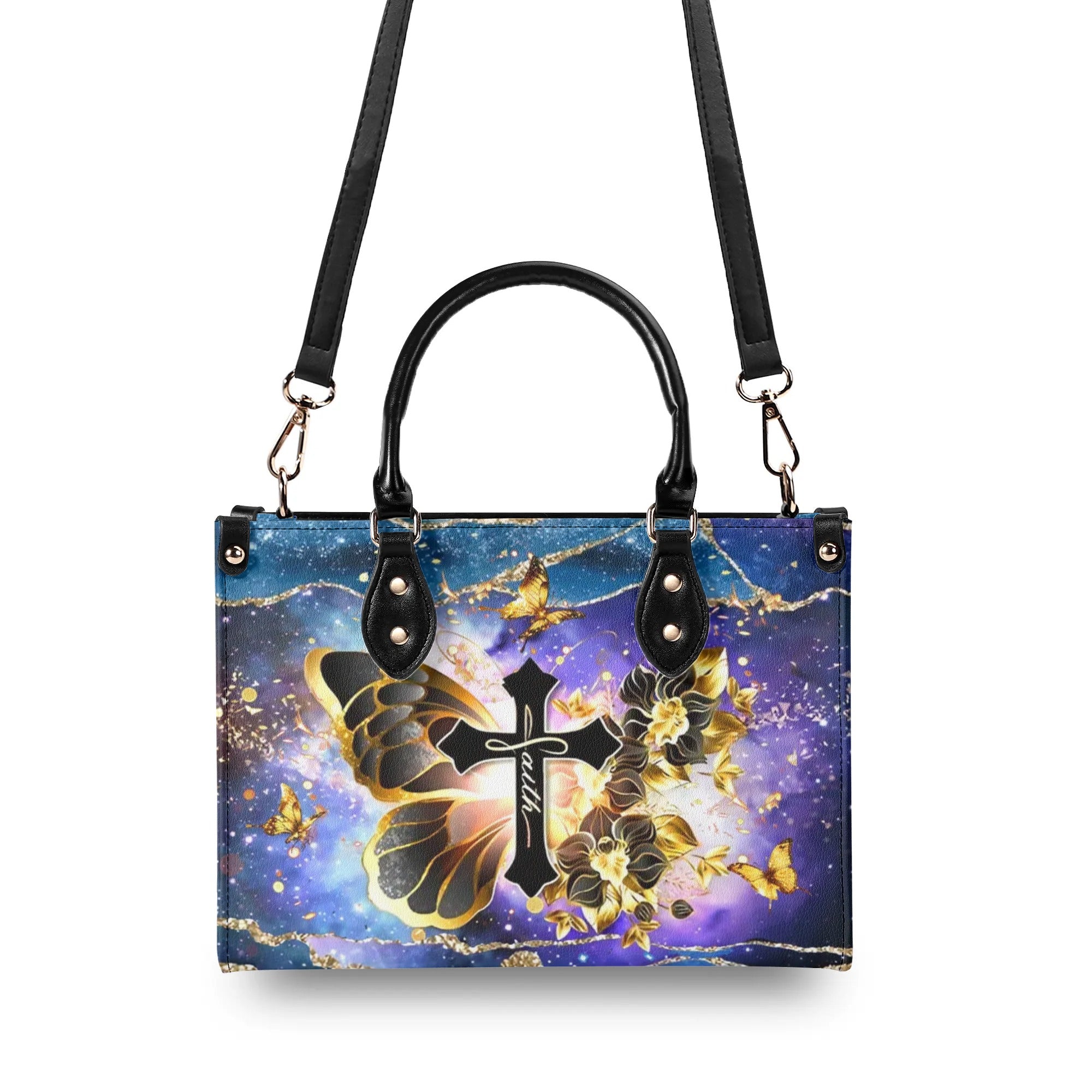 Faith Butterfly Leather Handbag - Yhlt0507244