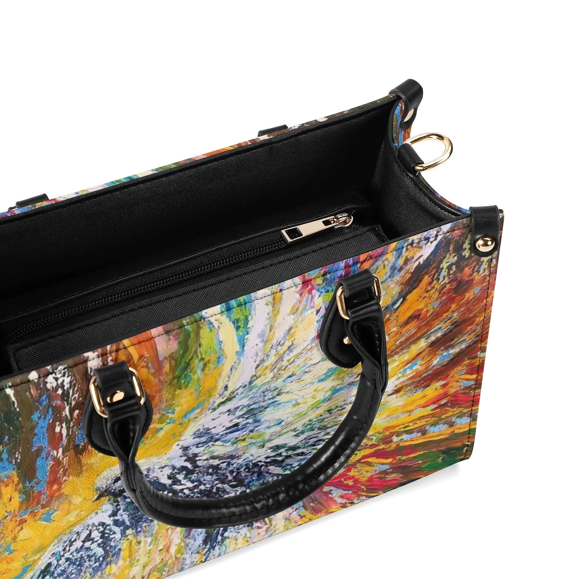 Paining Dove Faith Leather Handbag - Yhlt2409244