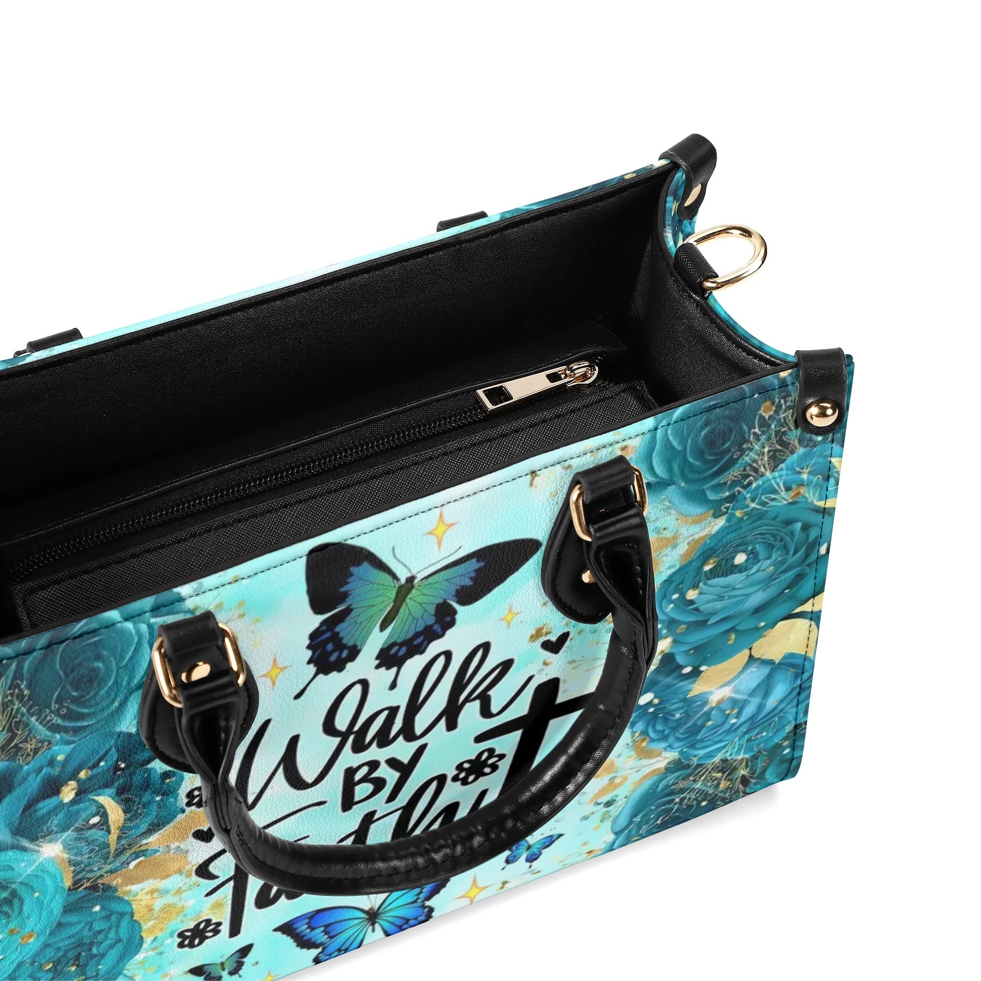 Walk By Faith Leather Handbag - Tlno1507244