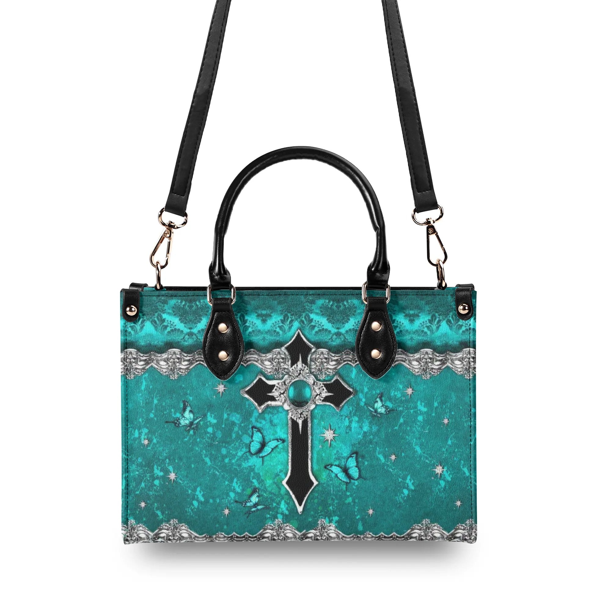 Lord Stood With Me Leather Handbag - Yhlt2506244