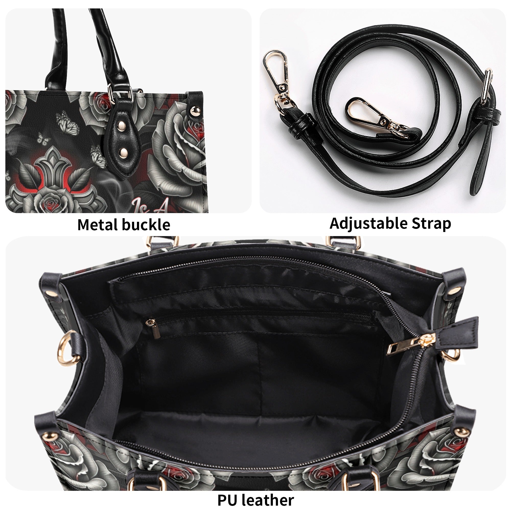A Day Without Prayer Is A Day Without Power Leather Handbag  - Tlnt2612244