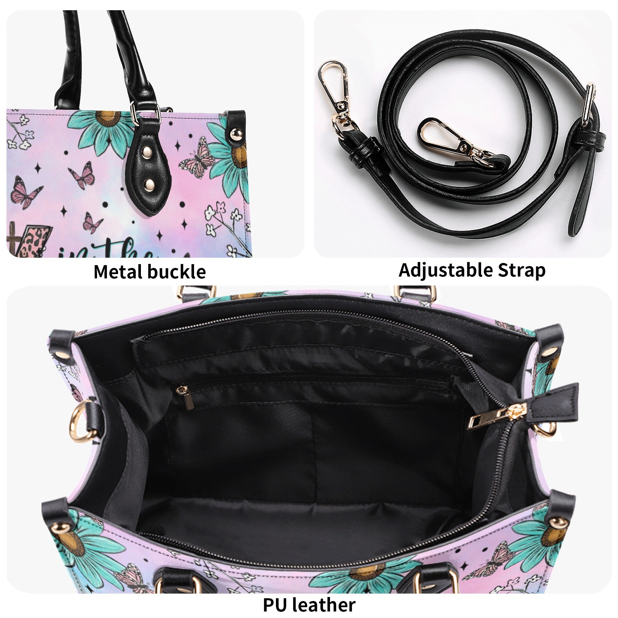 Joy In The Lord  Leather Handbag -  Tlnz1210245