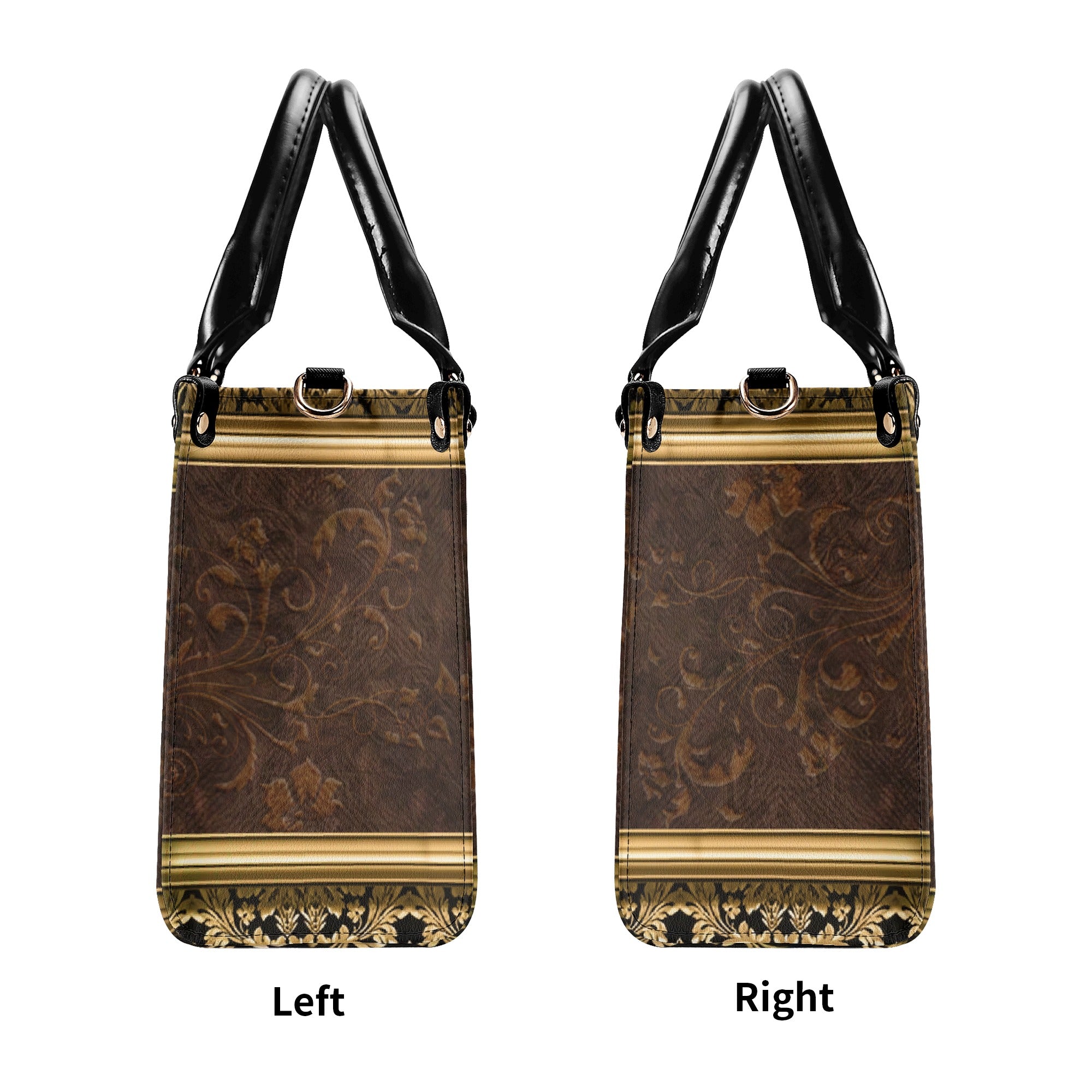 God Is My Strength Leather Handbag - Yhln1903254