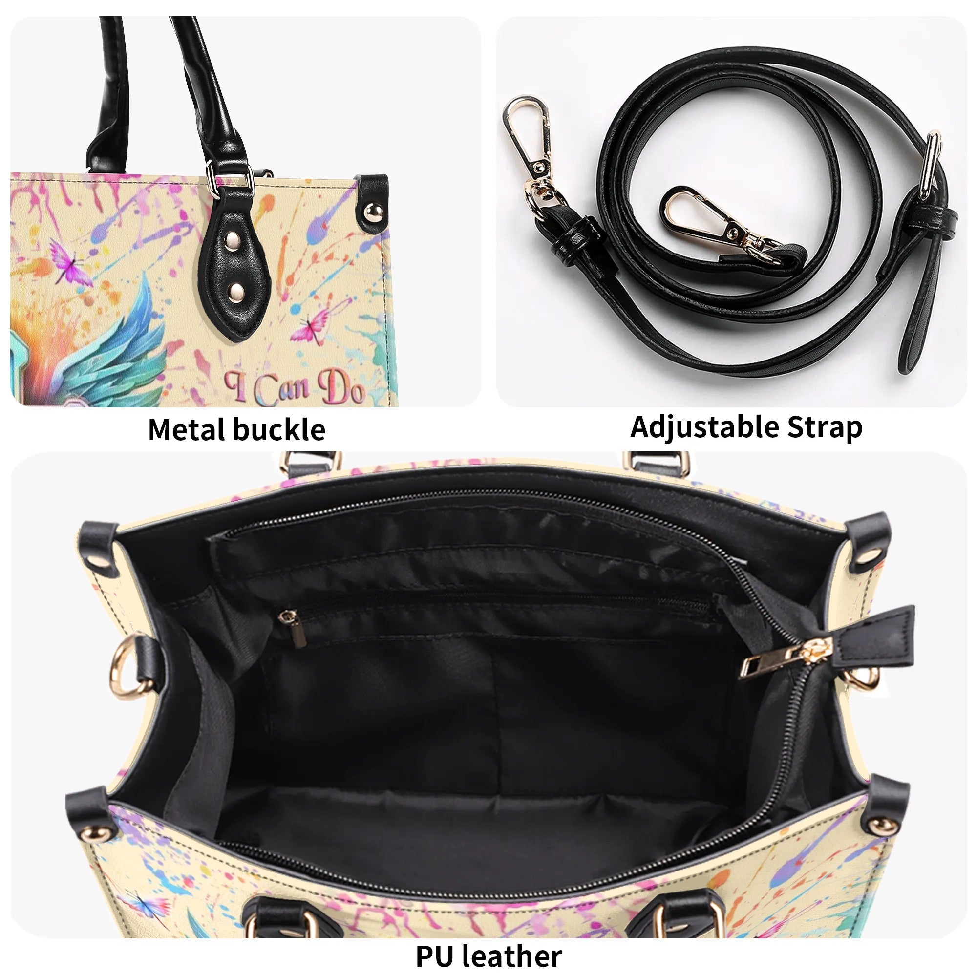 I Can Do All Things Leather Handbag - Yhlt1208244