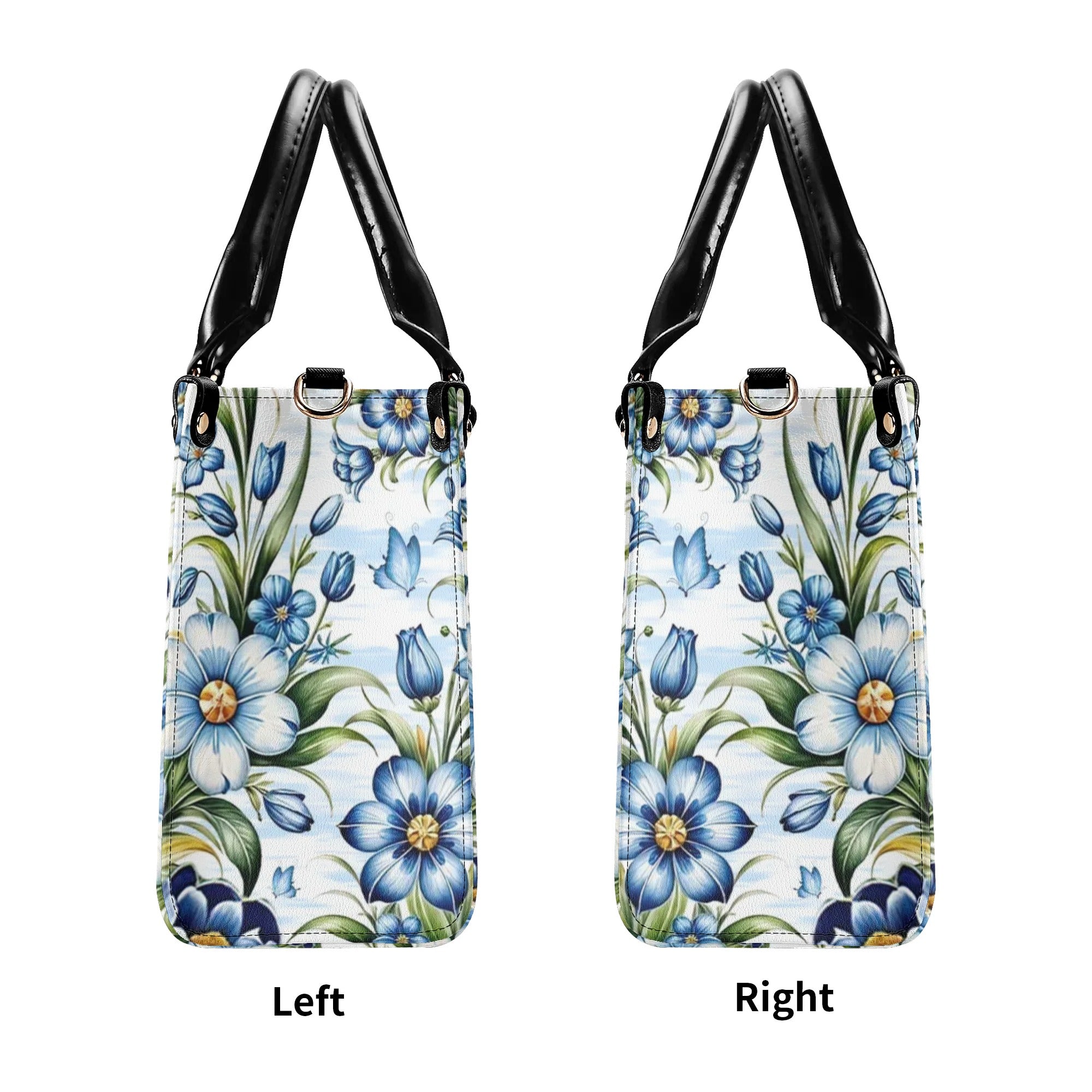 Cross Flower Leather Handbag - Tlnt1807244