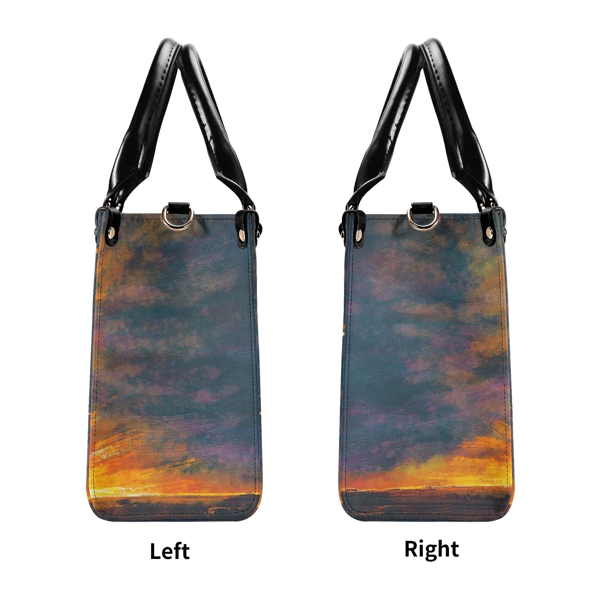 A Child Is Born Christmas Leather Handbag - Yhlt0810244