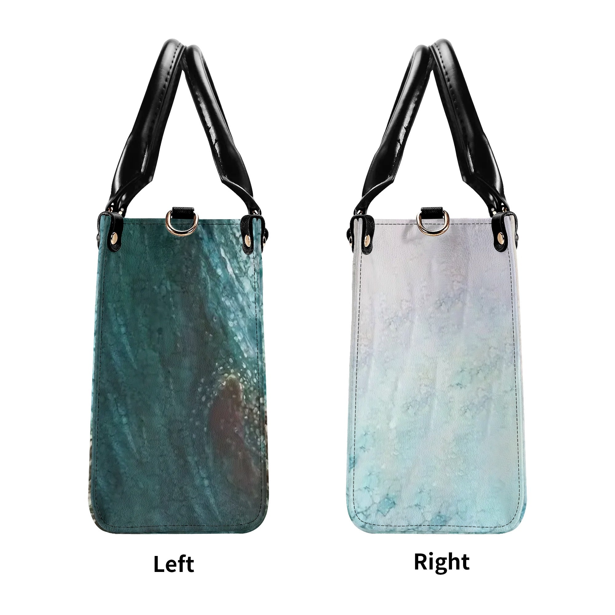 Jesus Saves Leather Handbag - Yhln2309244