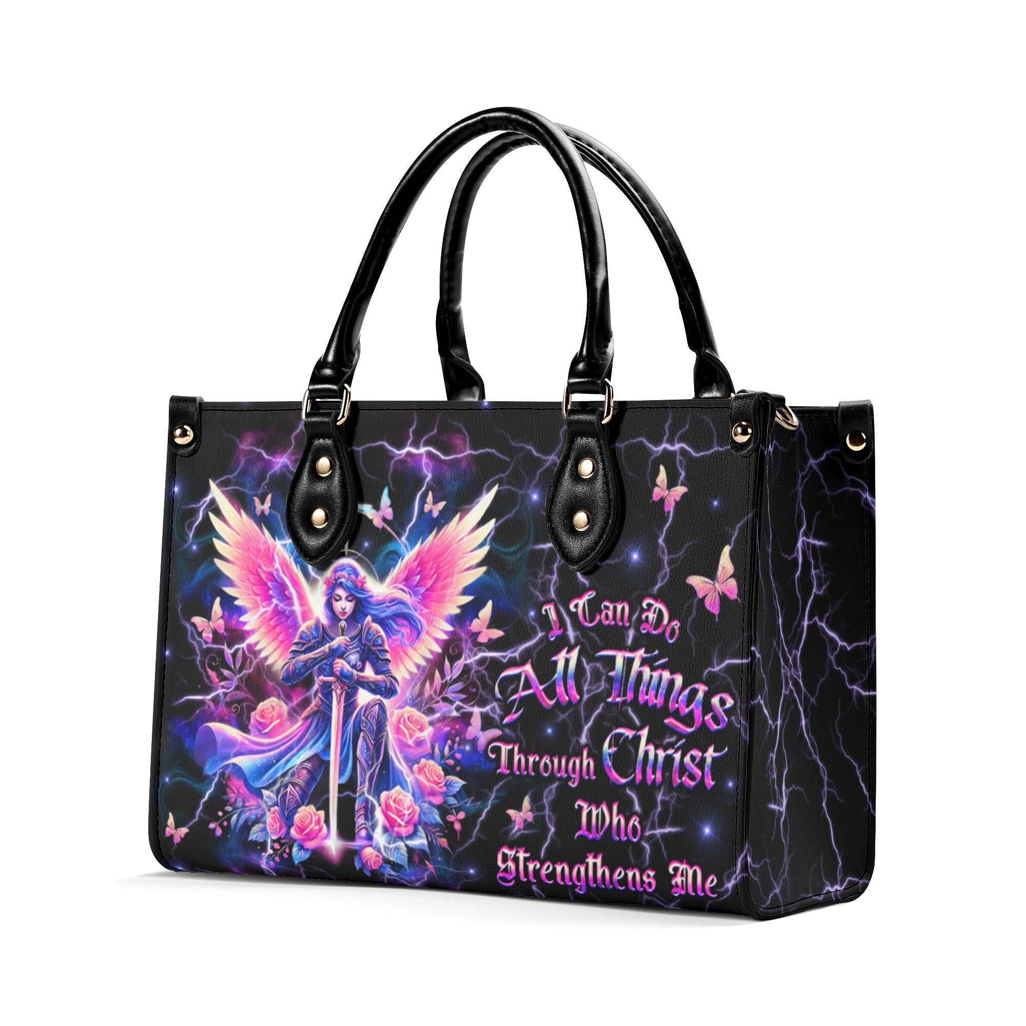 I Can Do All Things Leather Handbag - Yhhg1612244
