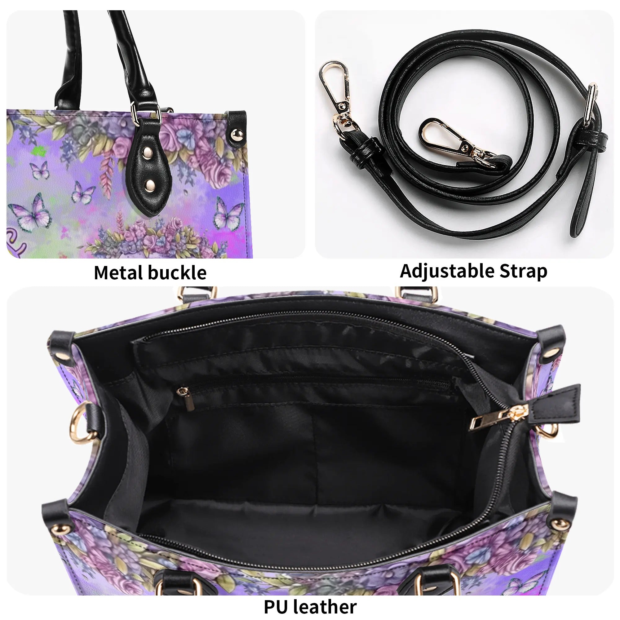 Jesus Take The Wheel Leather Handbag - Tlnz1008244