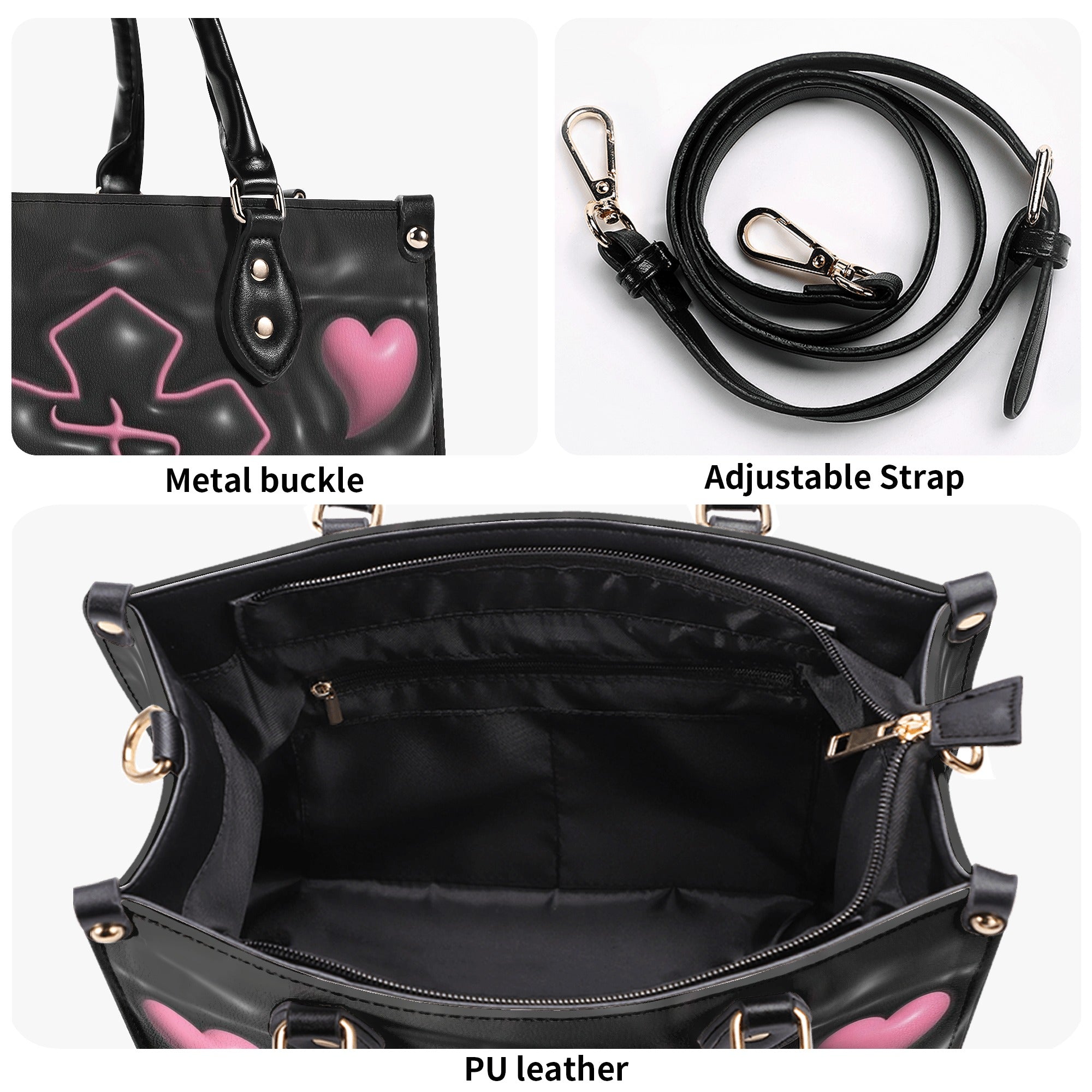 Faith Rose Leather Handbag - Yhlt2711244