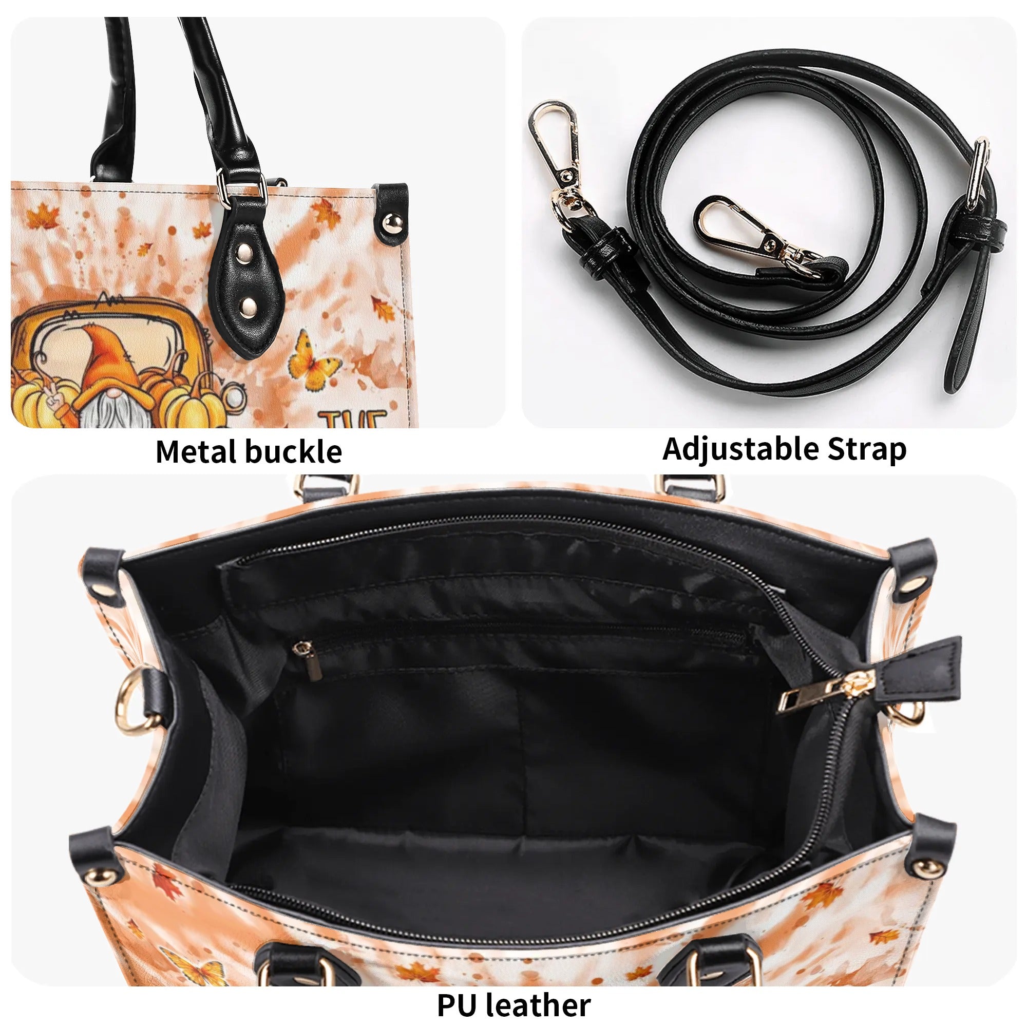Jesus Take The Wheel Leather Handbag - Yhln1809244