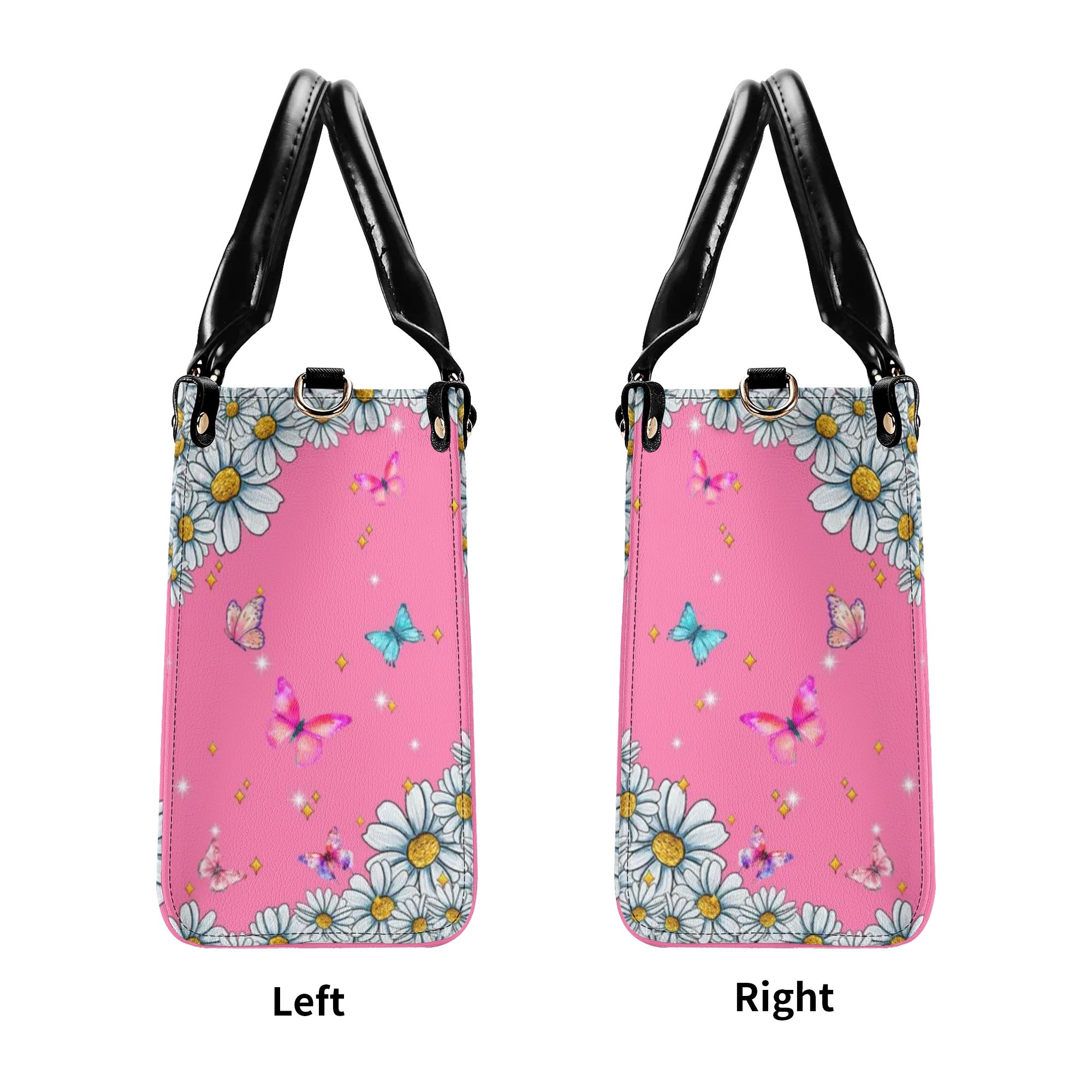 Look Back And Thank God Leather Handbag - Tlpq2606245