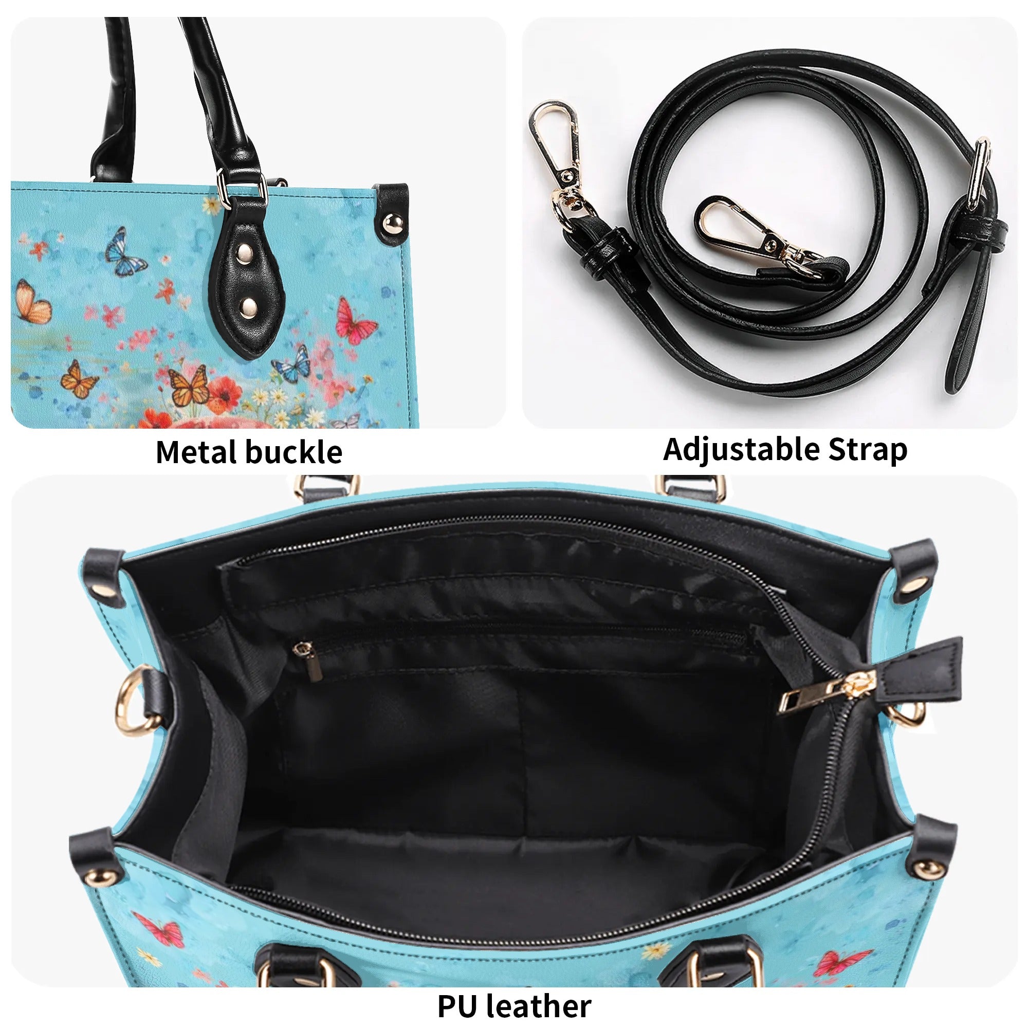 Jesus Take The Wheel Leather Handbag - Yhlt1607244