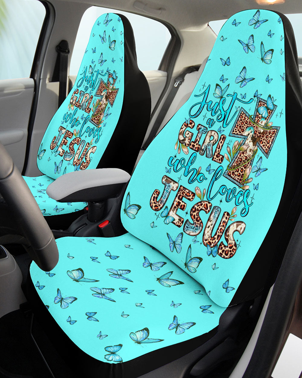 Just A Girl Who Loves Jesus Automotive - Ty0707236