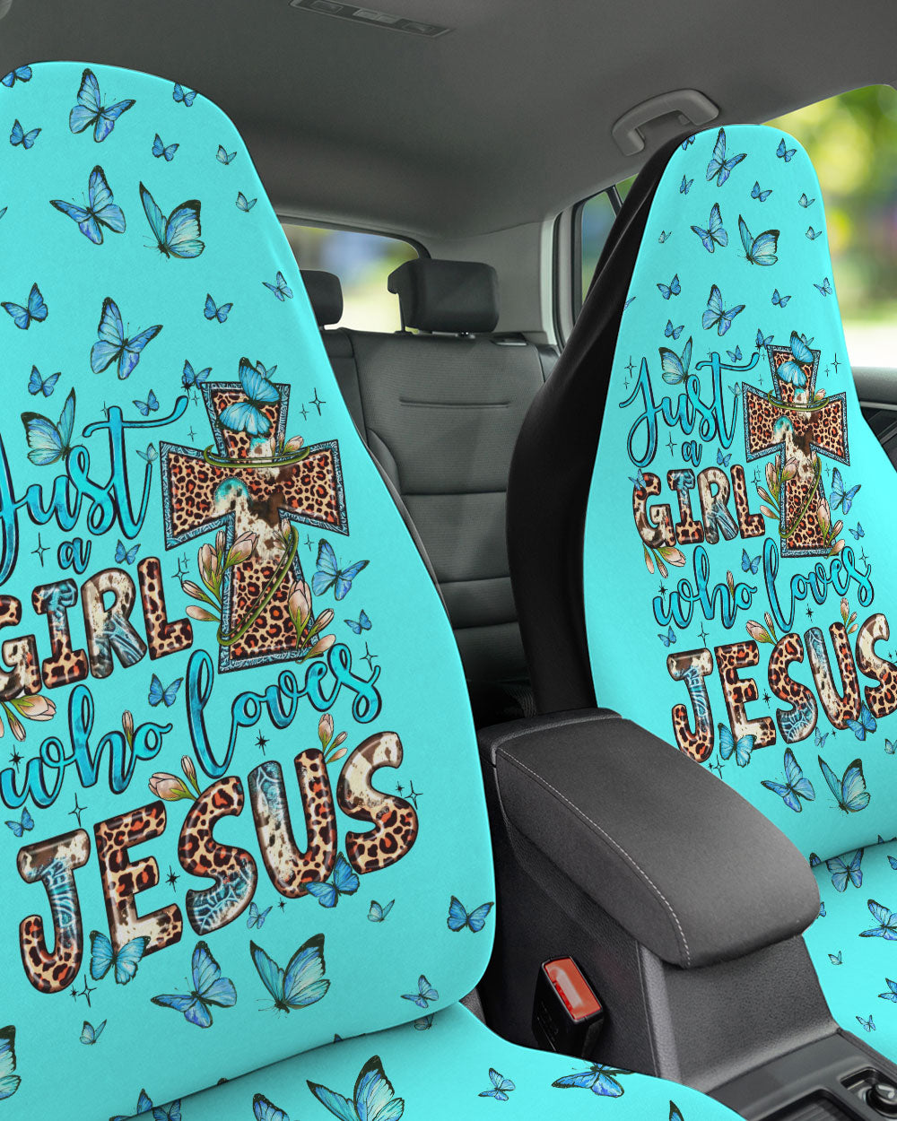 Just A Girl Who Loves Jesus Automotive - Ty0707236