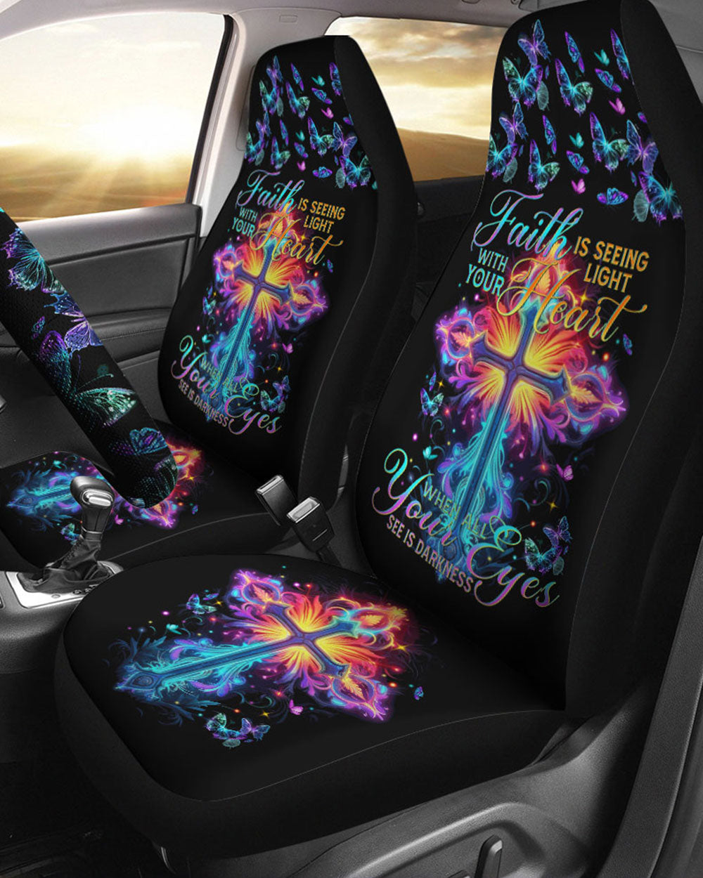 Faith Is Seeing Light With Your Heart Automotive - Tytm3006232