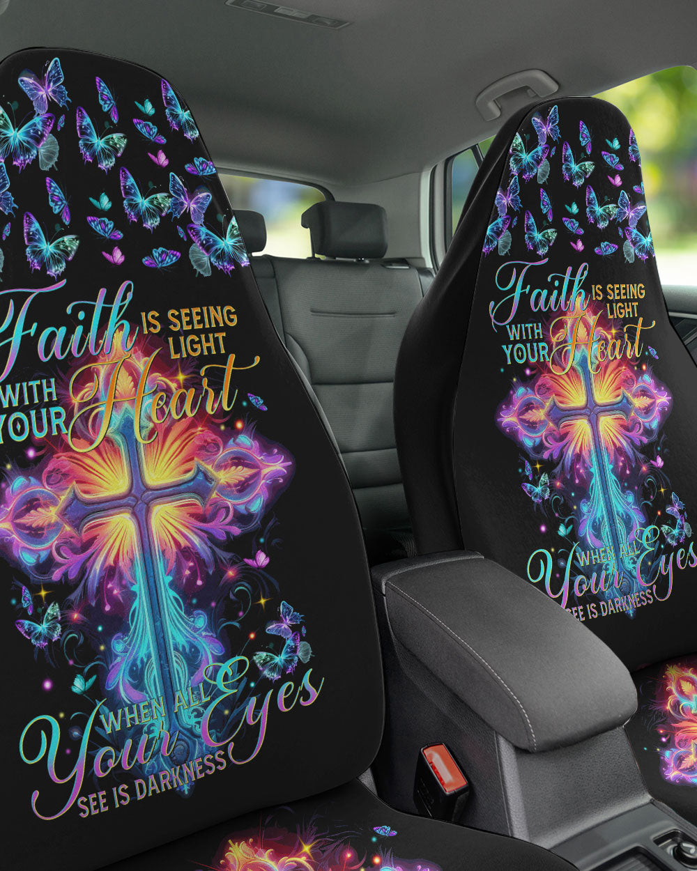 Faith Is Seeing Light With Your Heart Automotive - Tytm3006232