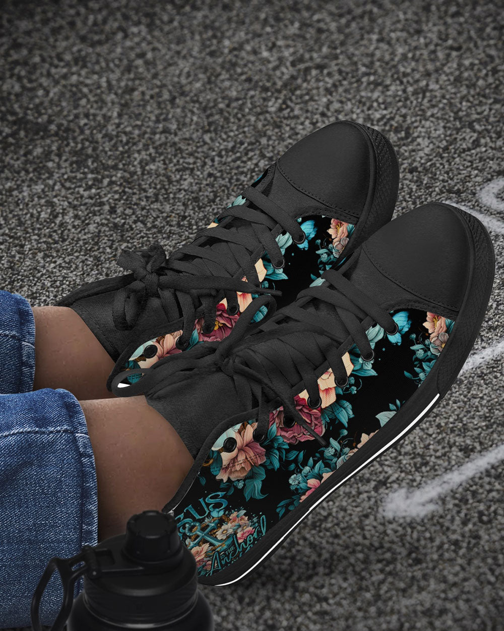 Jesus Is The Anchor Of My Soul High Top Canvas Shoes - Ty3006234
