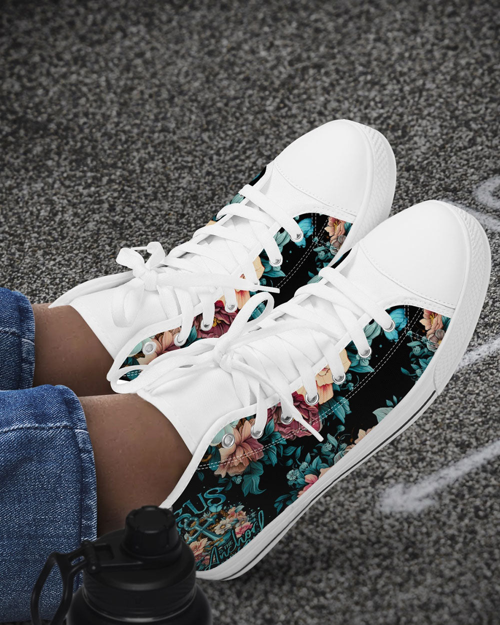 Jesus Is The Anchor Of My Soul High Top Canvas Shoes - Ty3006234