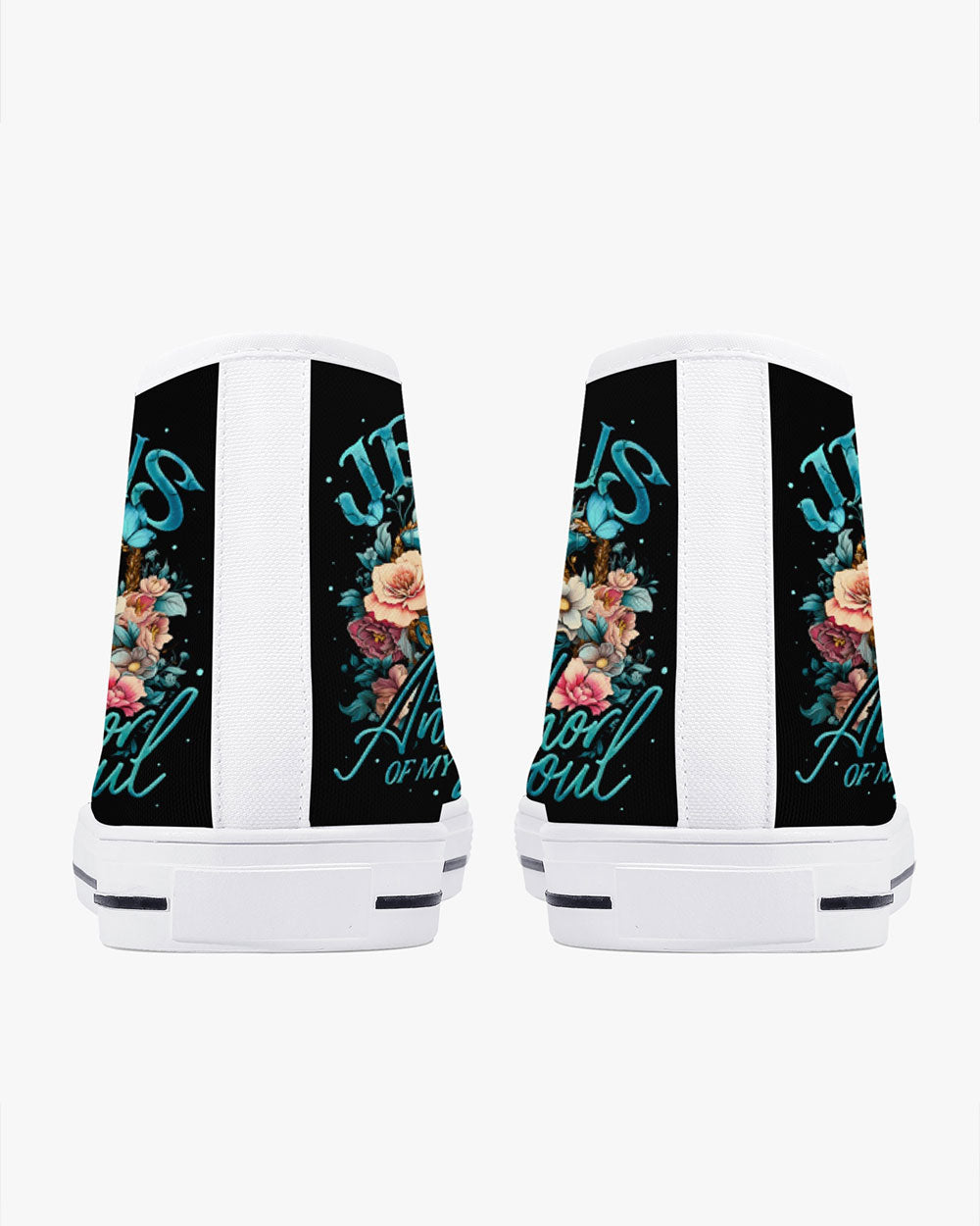 Jesus Is The Anchor Of My Soul High Top Canvas Shoes - Ty3006234