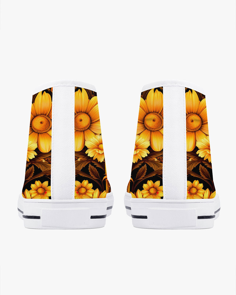 Faith Doesn't Make Things Easy High Top Canvas Shoes - Tytm2706231
