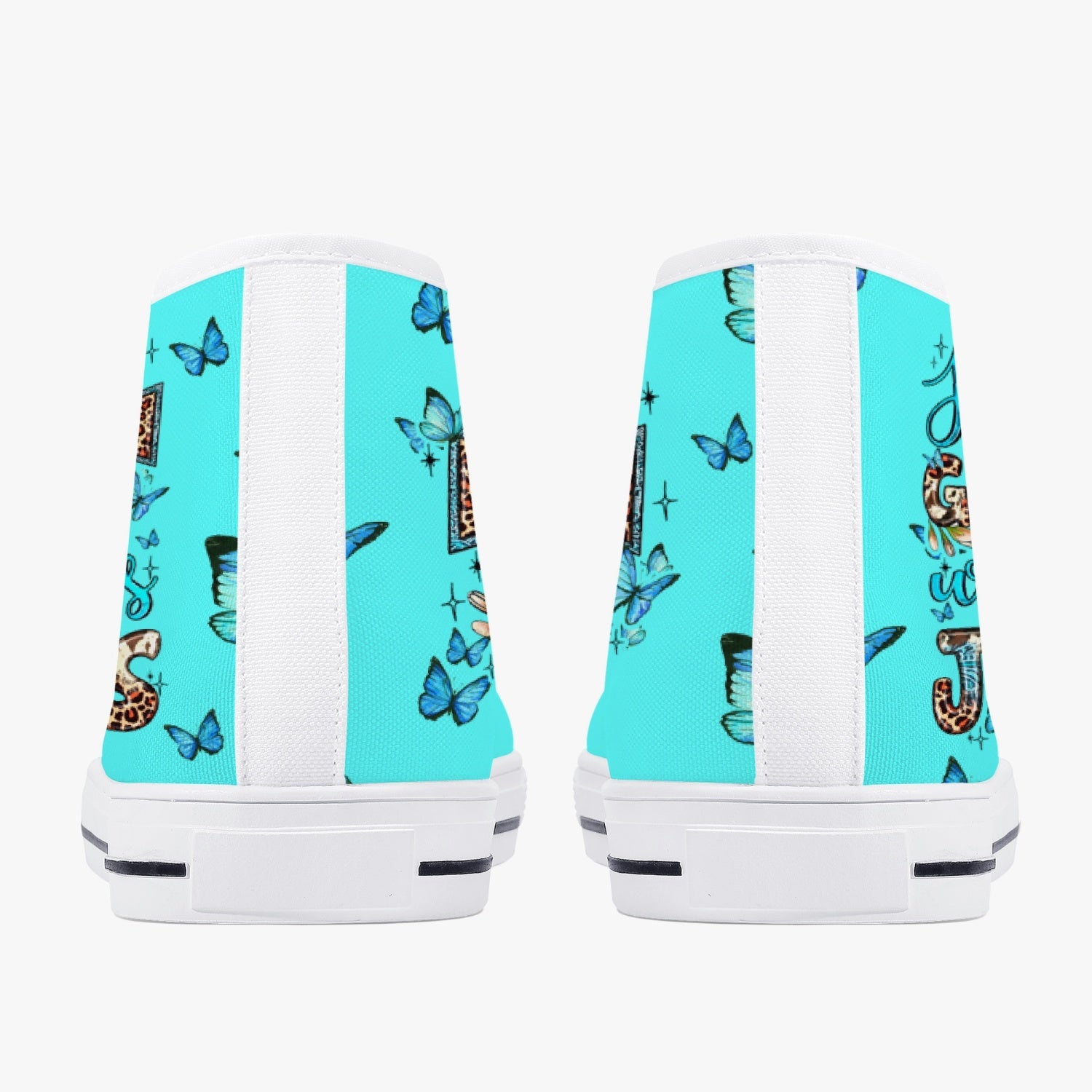 Just A Girl Who Loves Jesus High Top Canvas Shoes - Ty0707235