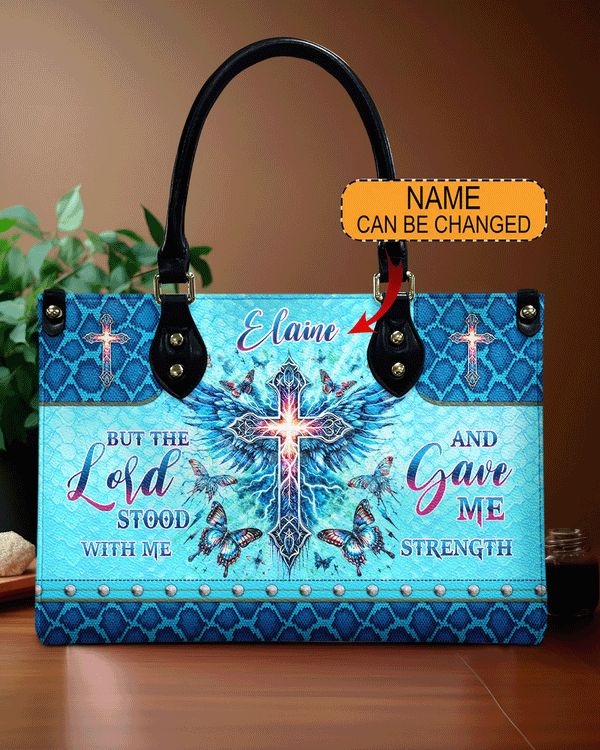 Lord Stood With Me Leather Handbag - Yhdu2503242