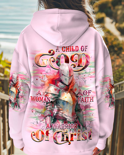 A Child Of God A Woman Of Faith Women's All Over Print Shirt - Yhdu2702251