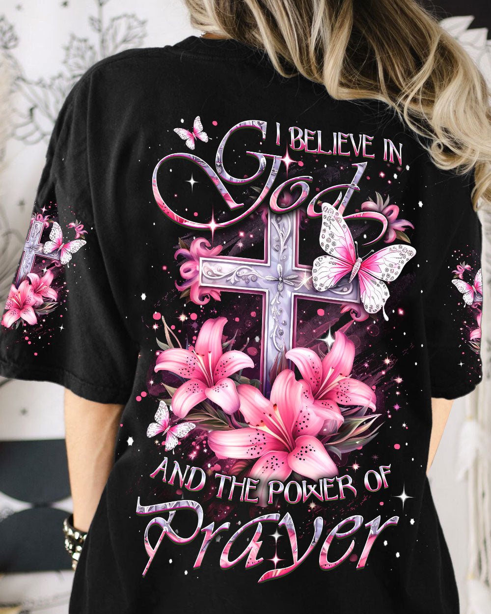 I Believe In God Women's All Over Print Shirt - Yhdu911231