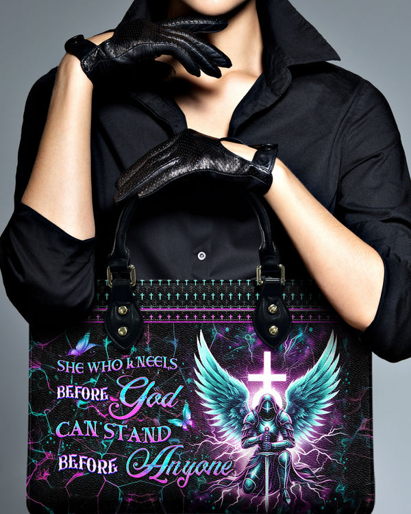 She Who Kneels Before God Leather Handbag - Yhdu2603243