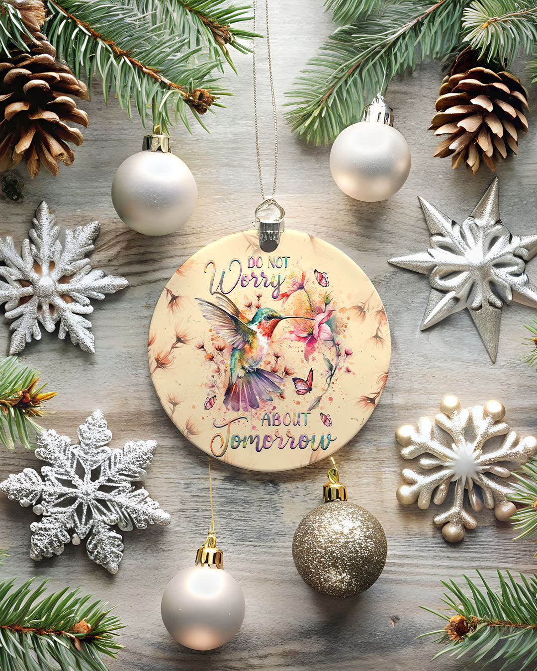 Do Not Worry About Tomorrow Ornament & Keychain - Yhhg2708257