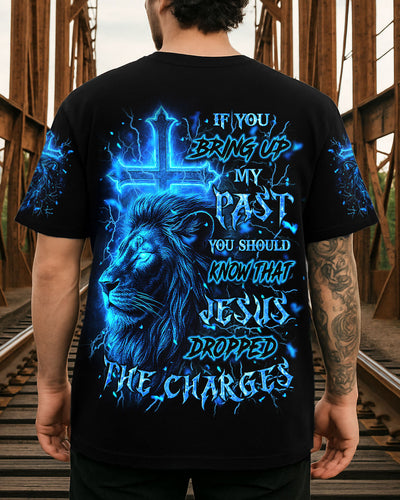 Jesus Dropped The Charges Lion Men's All Over Print Shirt - Yhln2207251