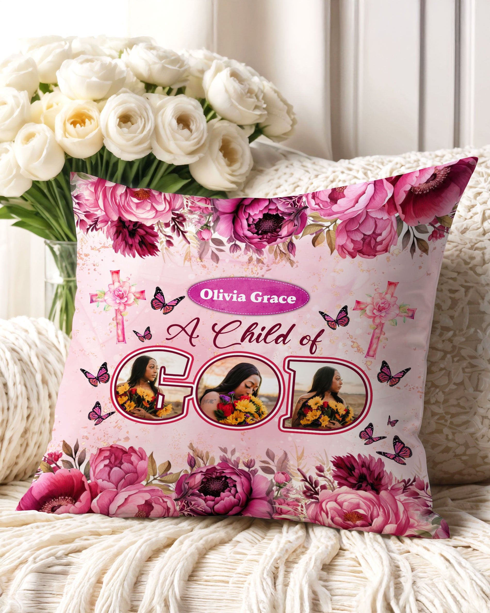 Personalized A Child Of God Pillow - Tlnz2712244