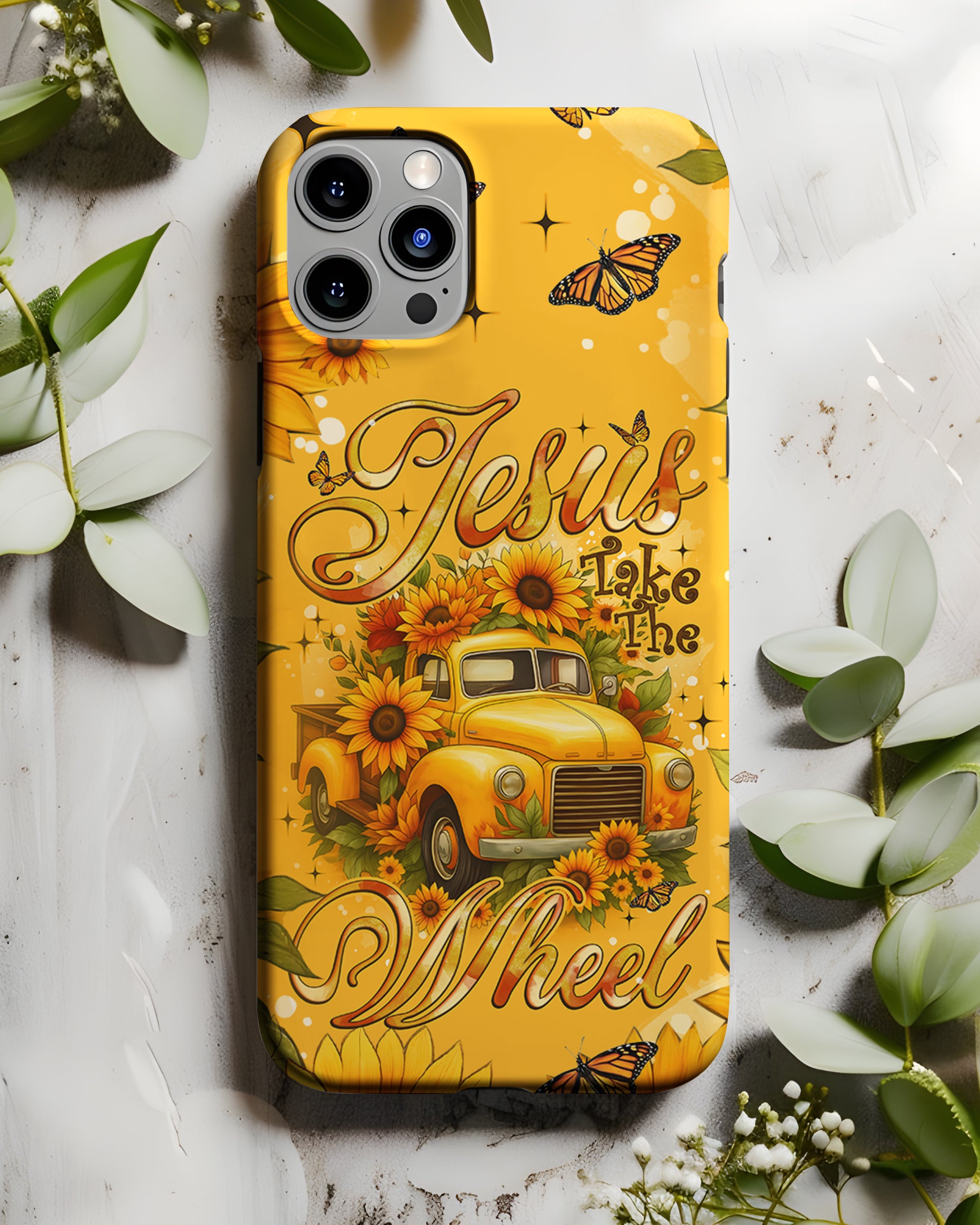 Jesus Take The Wheel Sunflowers Phone Case - Tyqy2308251