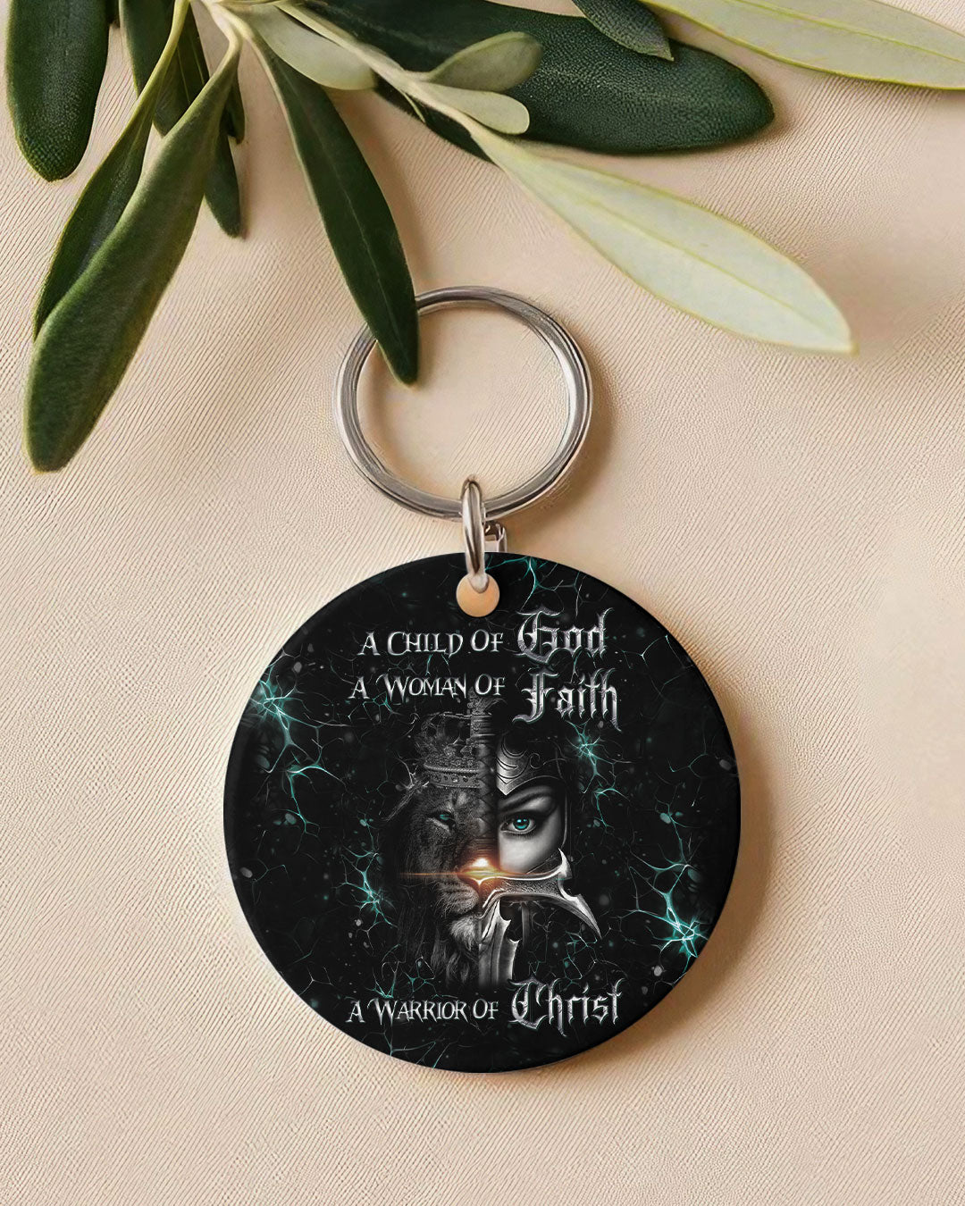 A Child Of God A Woman Of Faith Ornament & Keychain - Yhhg1709257