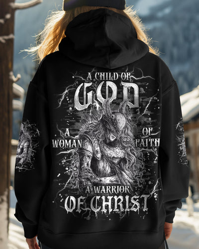A Child Of God A Woman Of Faith Women's All Over Print Shirt - Yhhg2102253