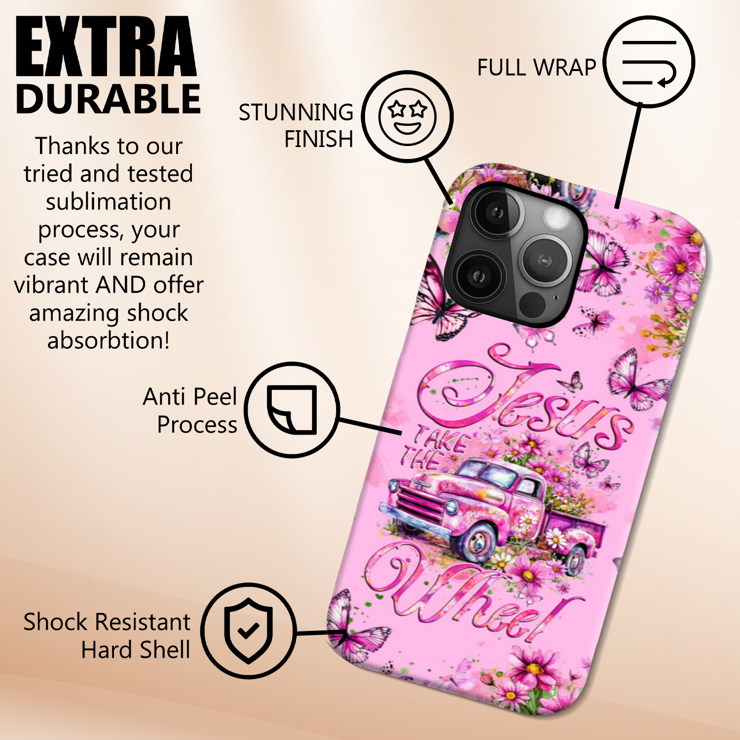 Jesus Take The Wheel Phone Case - Tyqy1604251