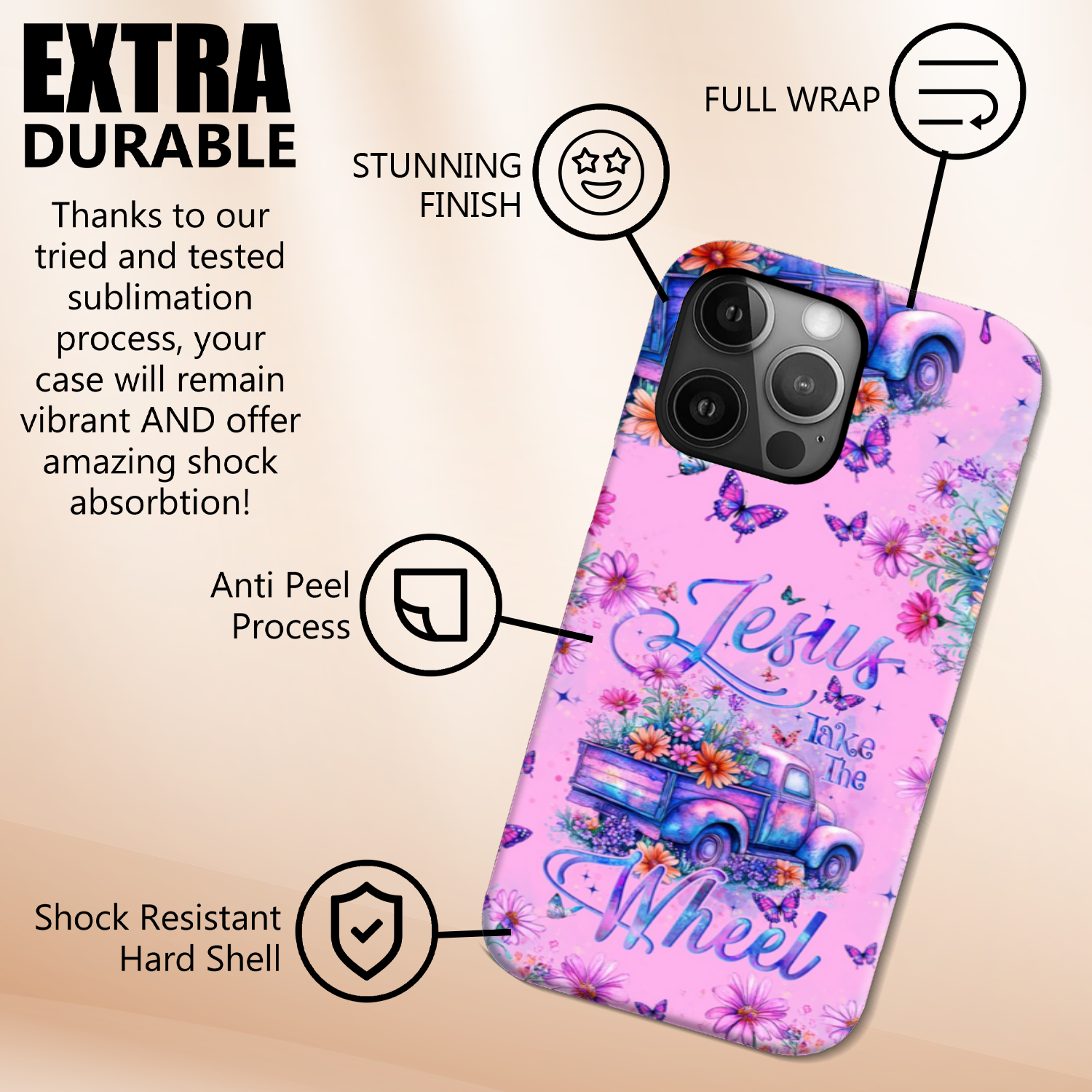 Jesus Take The Wheel Phone Case - Tyqy1806025
