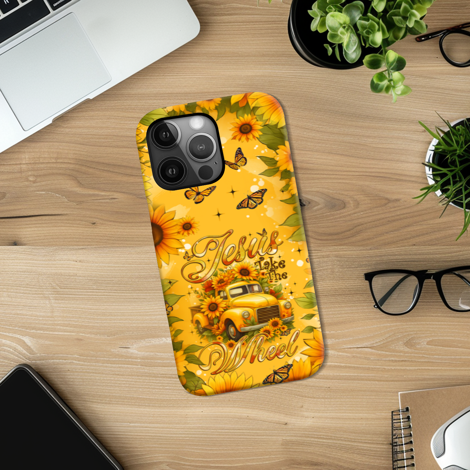 Jesus Take The Wheel Sunflowers Phone Case - Tyqy2308251