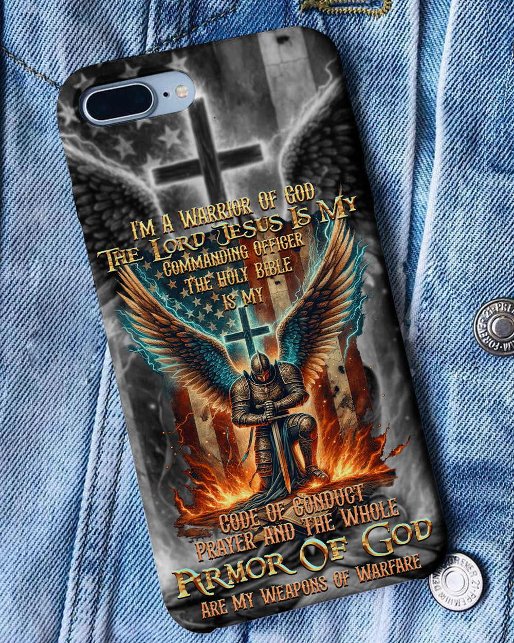 I'm A Warrior Of God Phone Case - Tytd041123