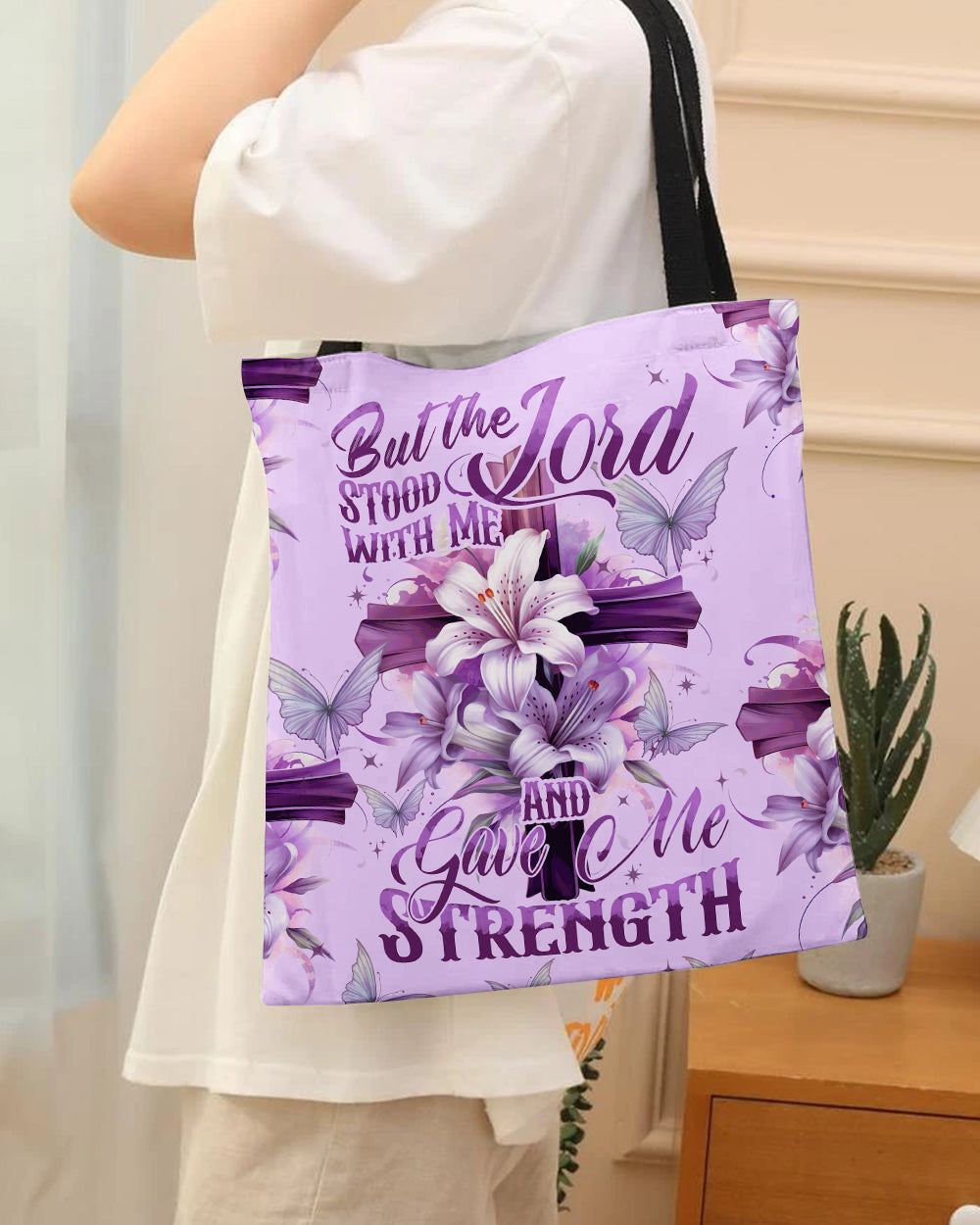 Lord Stood With Me Tote Bag - Tytd1008234