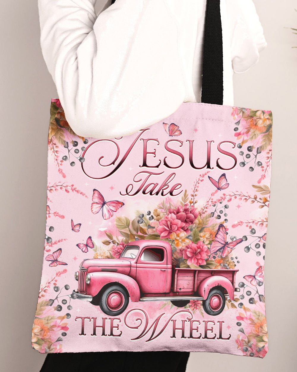 Jesus Take The Wheel Tote Bag - Tytd0112234