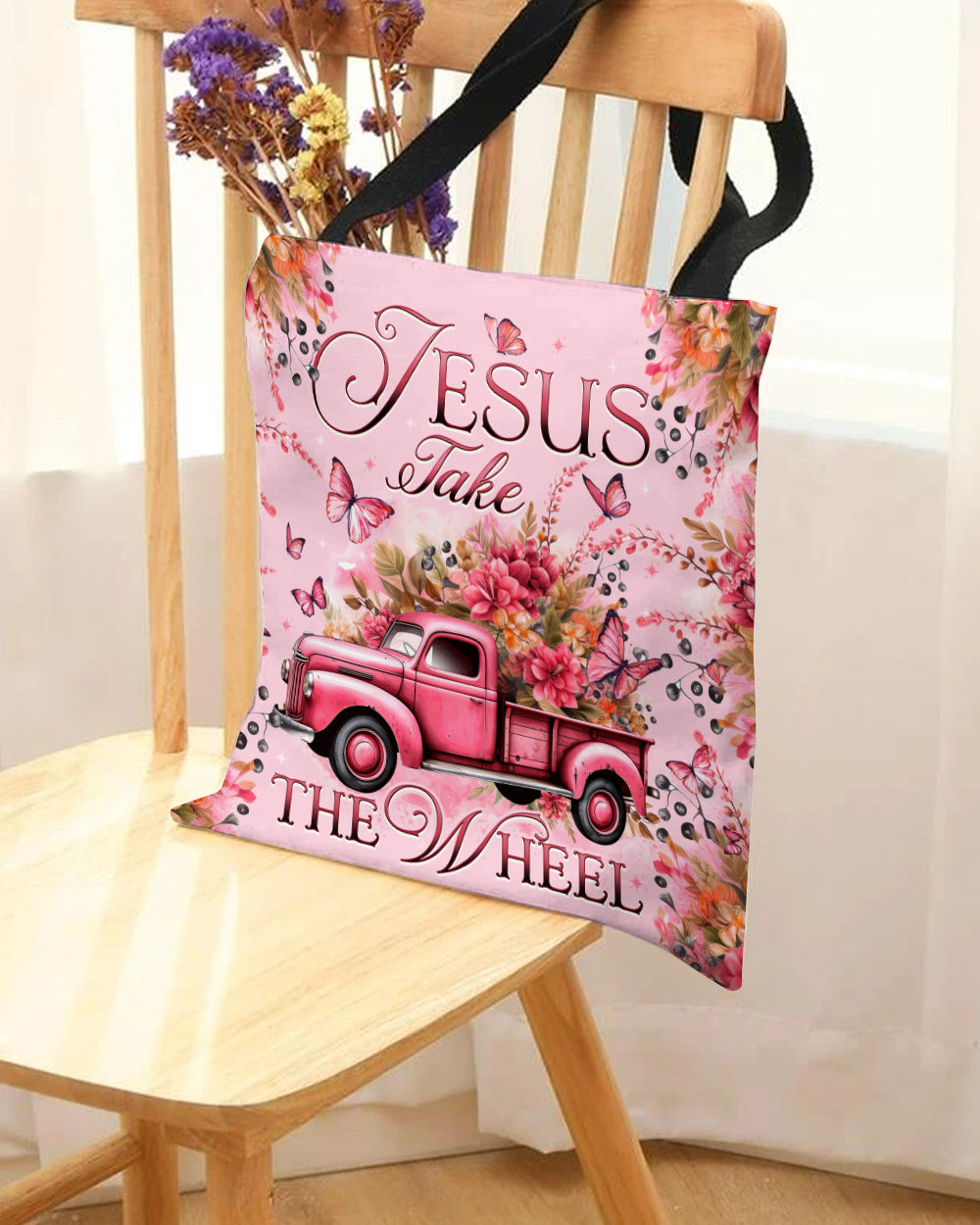 Jesus Take The Wheel Tote Bag - Tytd0112234