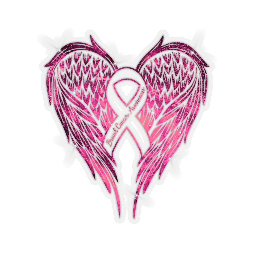 Breast Cancer Awareness Wings Sticker - Tlno1809205Oh