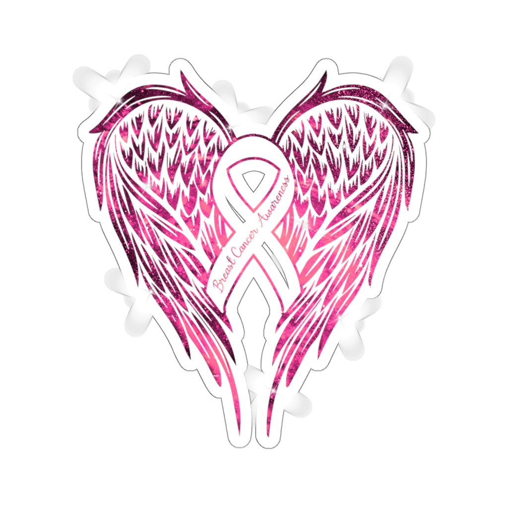Breast Cancer Awareness Wings Sticker - Tlno1809205Oh