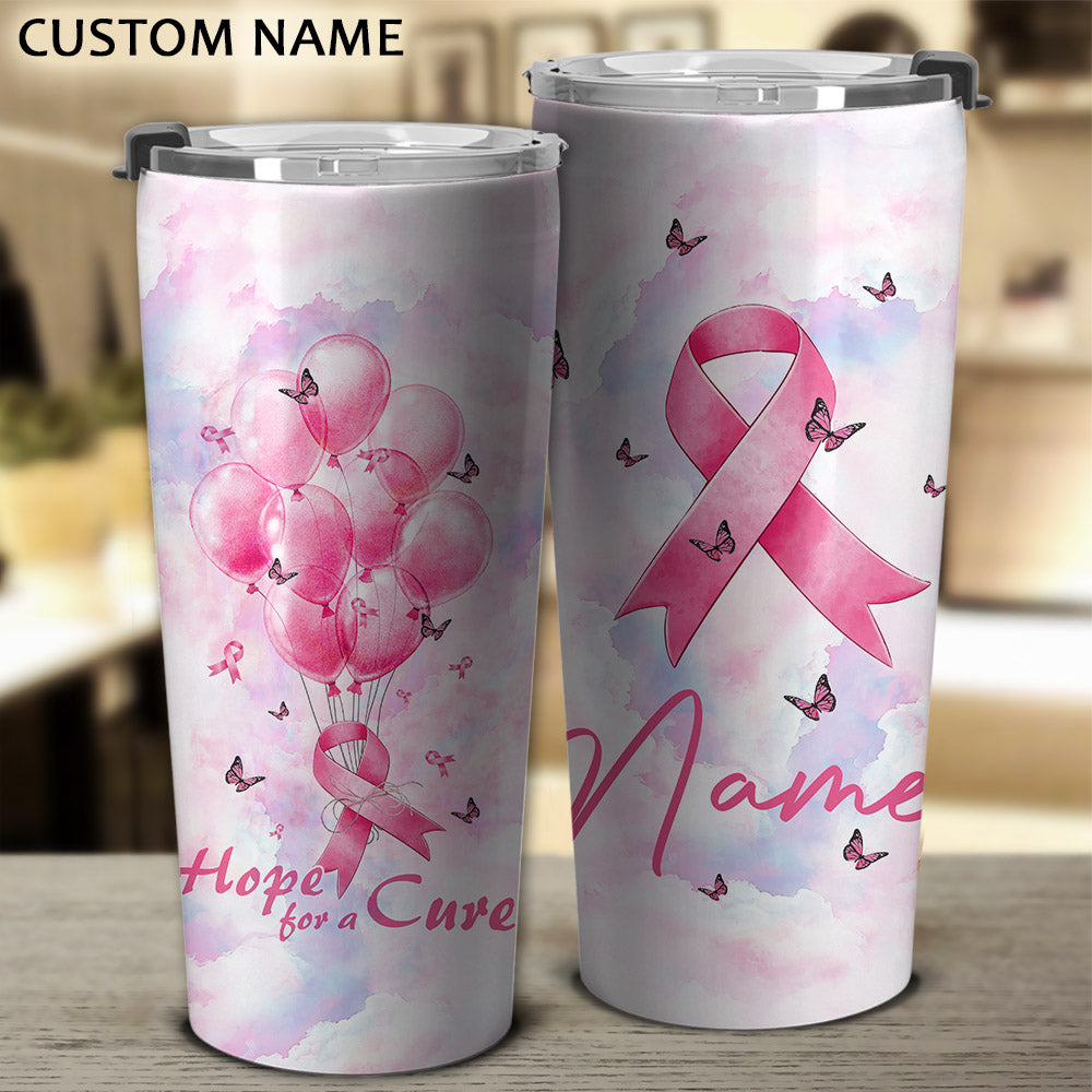 Personalized Breast Cancer Awareness Balloon Tumbler - Tlnh2909215ki