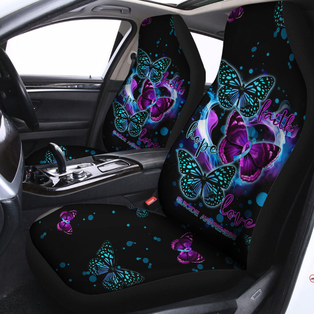 Butterfly Heart Suicide Prevention Awareness Automotive - Lahn2008215ki