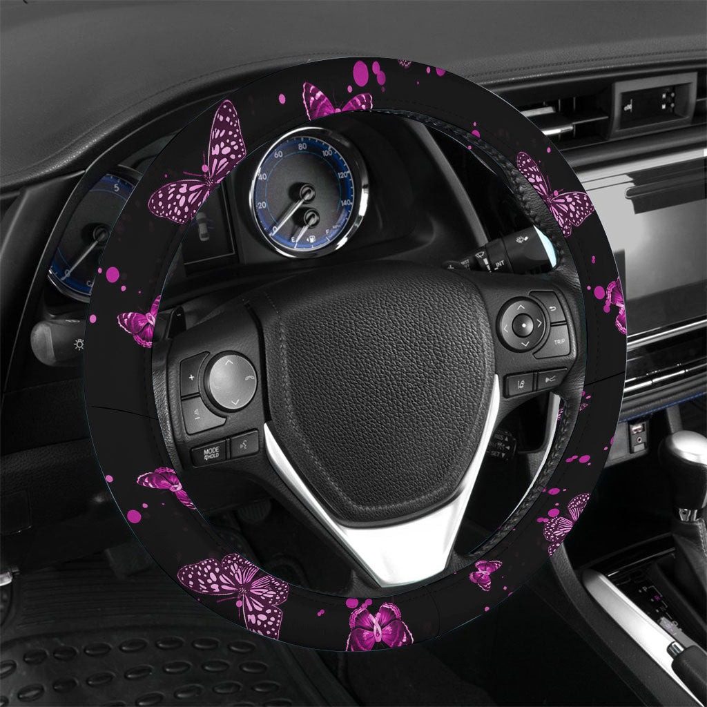 Butterfly Heart Breast Cancer Awareness Automotive - Lahn2009214ki