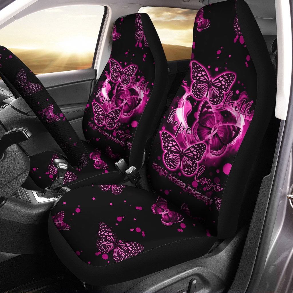 Butterfly Heart Breast Cancer Awareness Automotive - Lahn2009214ki