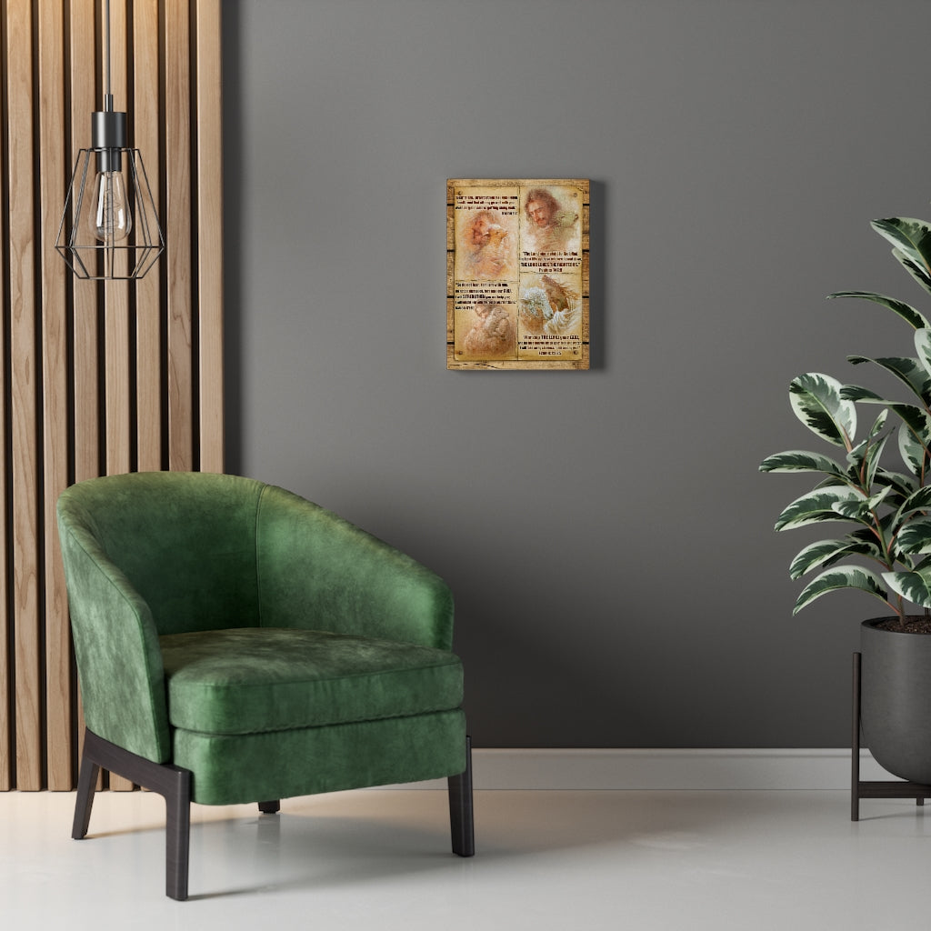 Jesus With Lamb Canvas - Latg2909216